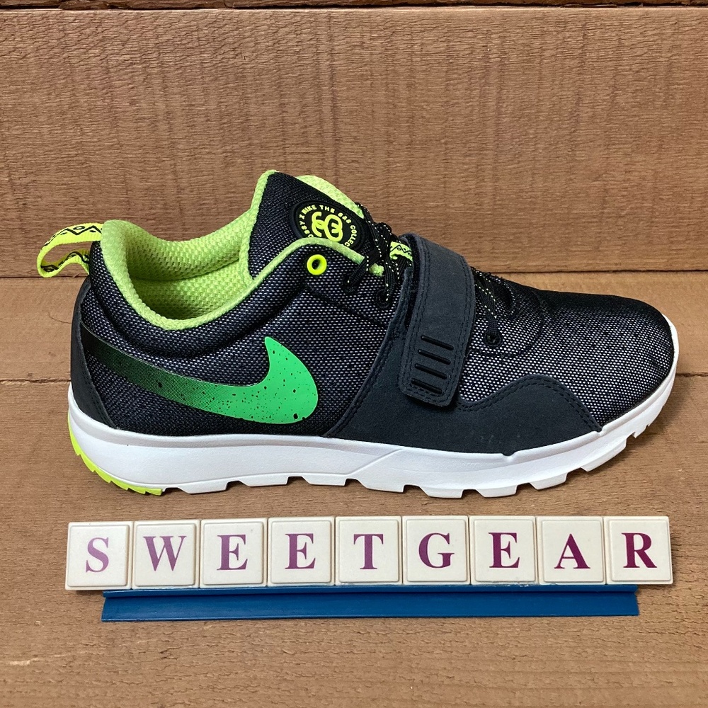 Nike ACG Stussy x Trainerendor 'Black Volt' Reflective Sneaker